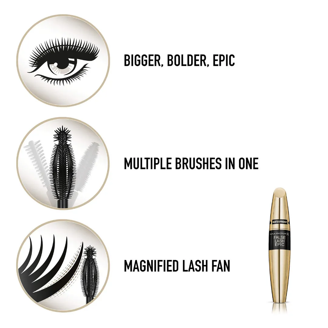 1 Max Factor Mascara epique a faux cils 13,1 Ml Waterproof