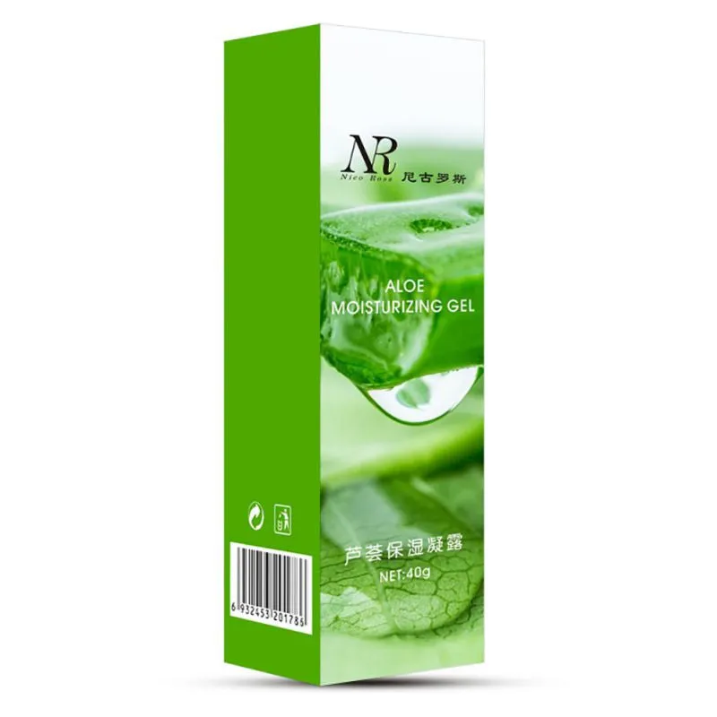 40g Aloe Vera Gel Skin Care Face Cream Hyaluronic Acid Anti Winkle Whitening Moisturizing Sun Repair Acne Treatment Cream SM6