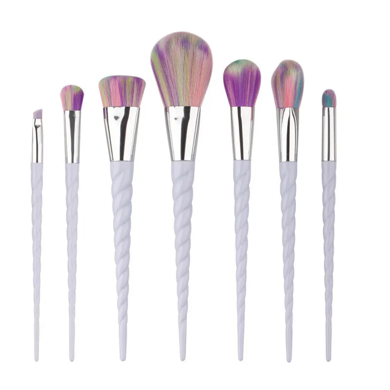 4pcs/5pcs/7pcs GUJHUI Rose gold makeup brushes professional Concealer hair brush Powder Foundation make up brushes Tools