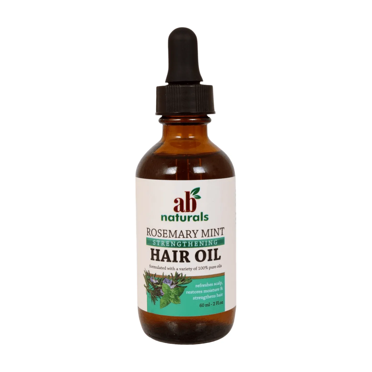 Ab Naturals Rosemary Mint Hair Oil 2 fl.oz (60ml)