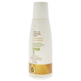 Argan Oil Hair Color Demi Activating Lotion by One n Only for Unisex - 6 oz Lotion