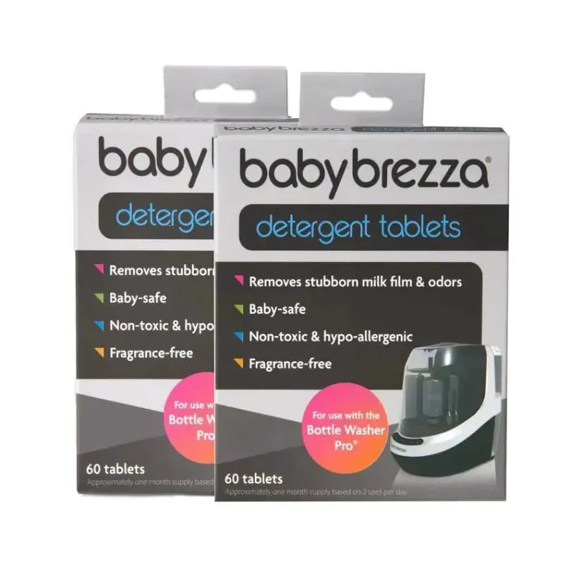 Baby Brezza - 120 Tablets Detergent Soap for Baby Brezza Bottle Washer Pro