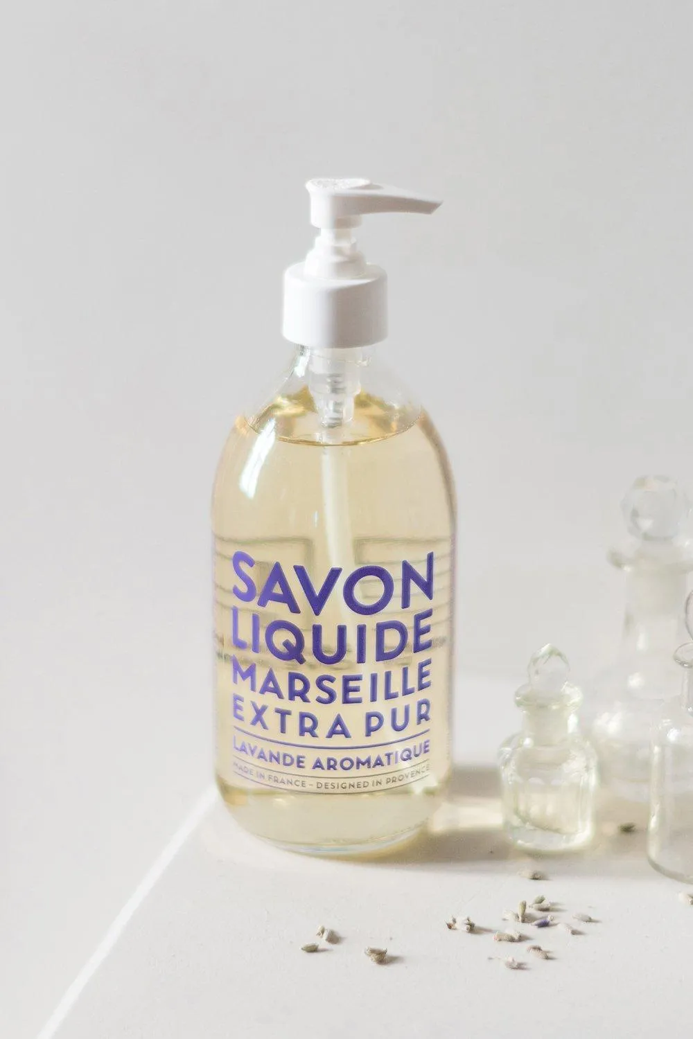 Body | Liquid Marseille Soap Aromatic Lavender 495ml | Compagnie De Provence