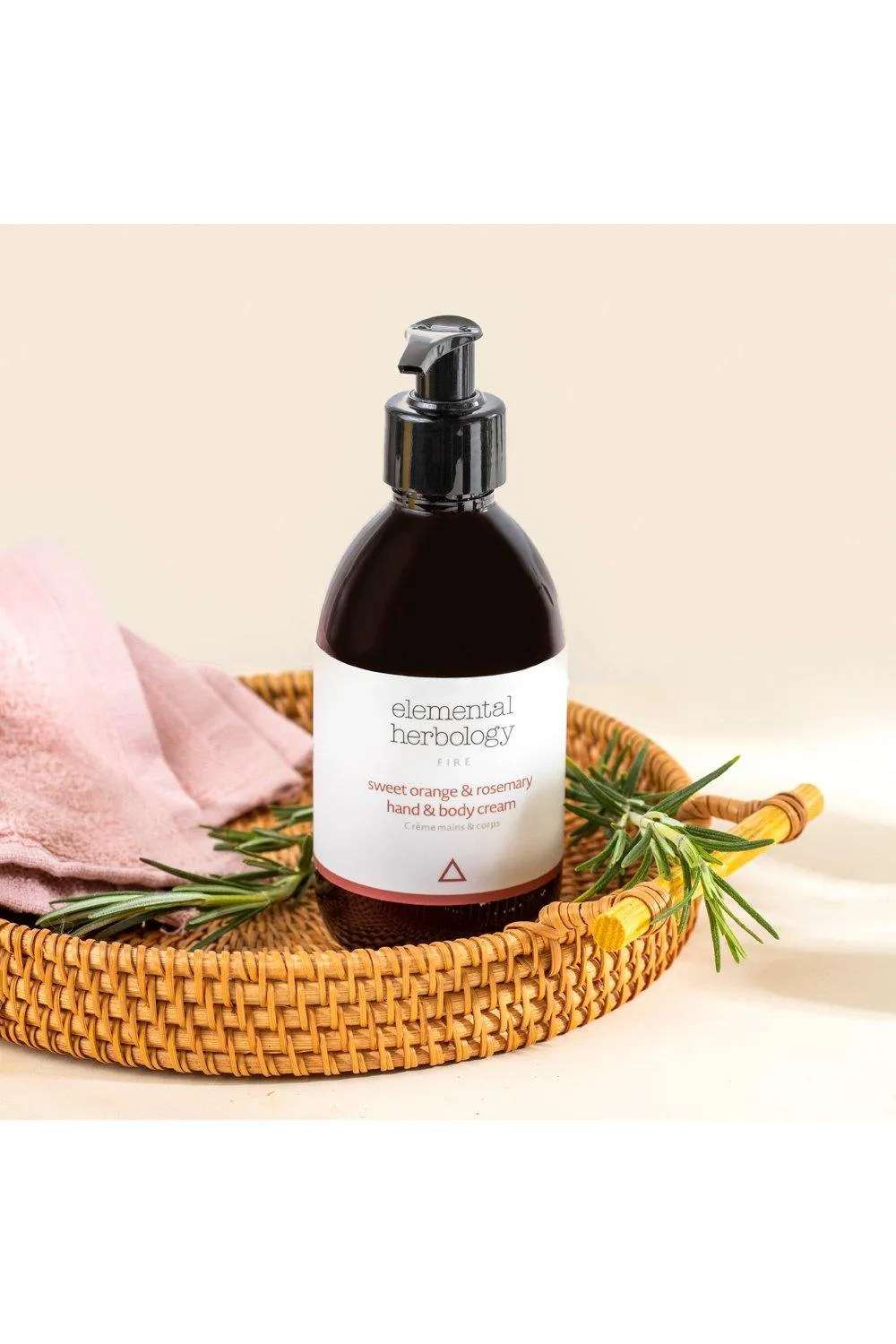 Body | Sweet Orange and Rosemary Hand and Body Cream 290ml | Elemental Herbology