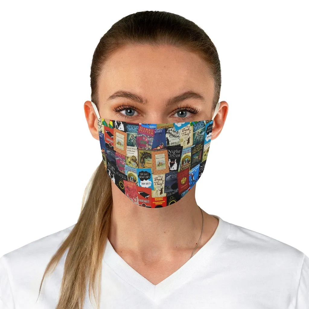 Book Covers Fabric Face Mask