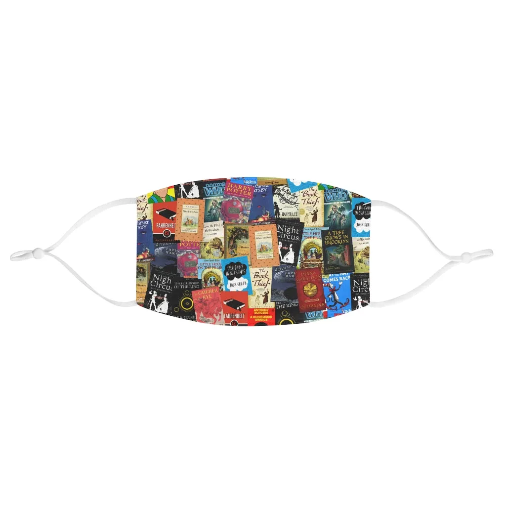 Book Covers Fabric Face Mask