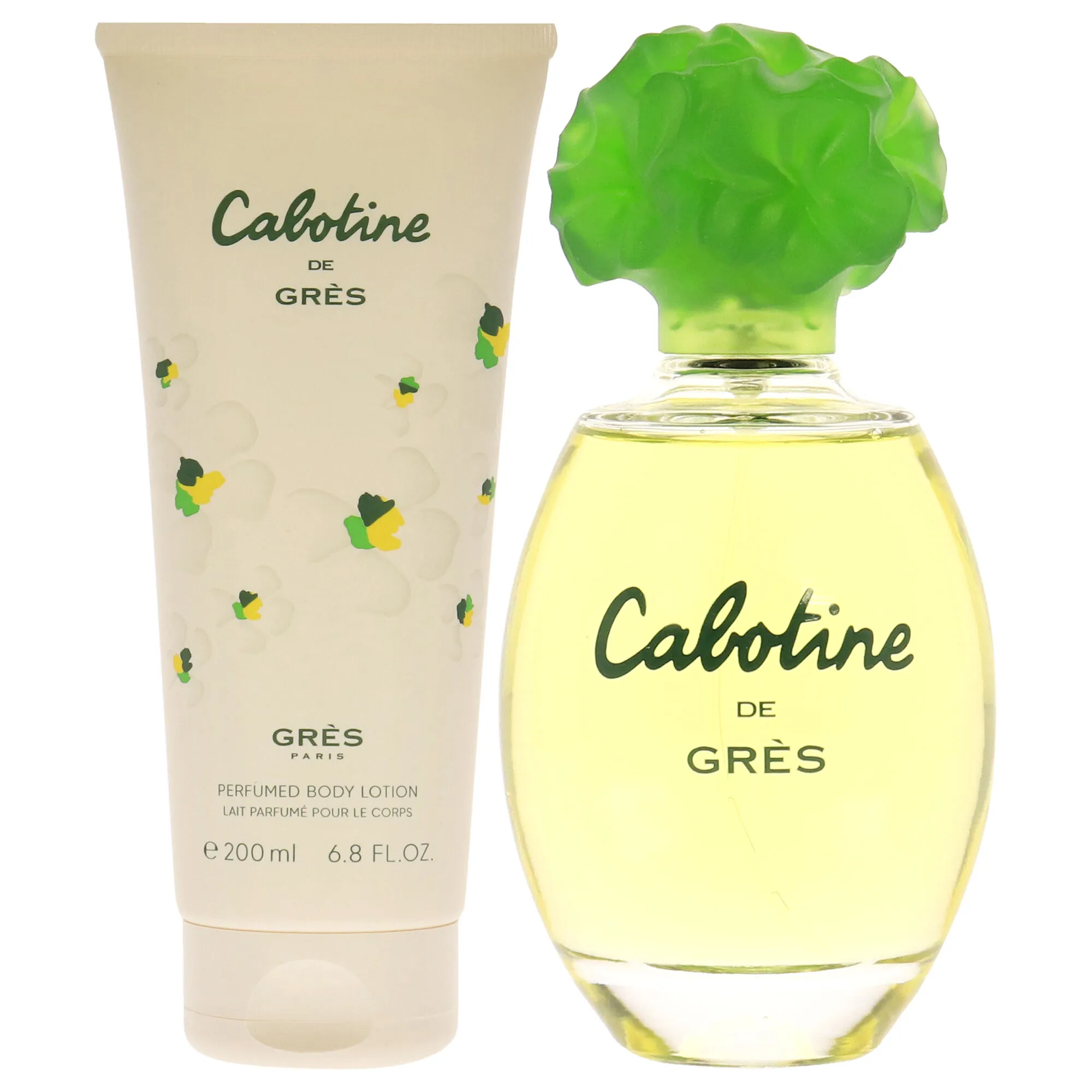 Cabotine by Parfums Gres for Women - 2 Pc Gift Set 3.4oz EDT Spray, 6.8oz Body Lotion