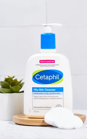 Cetaphil Oily Skin Cleansing Facial Cleanser 473Ml