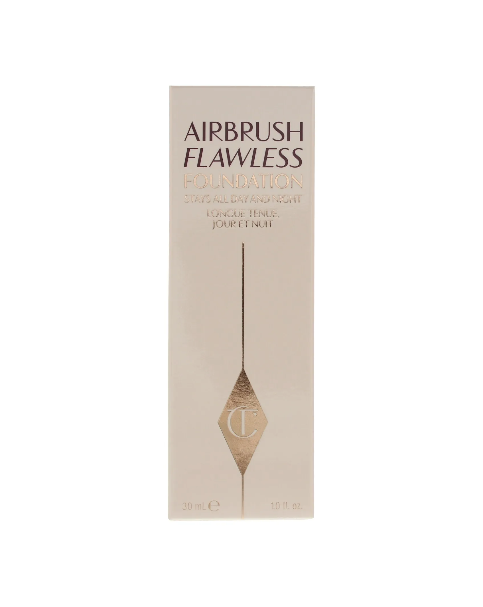 Charlotte Tilbury Airbrush Flawless Stays All Day 5 Warm Chaud Foundation 30ml | Simply Be