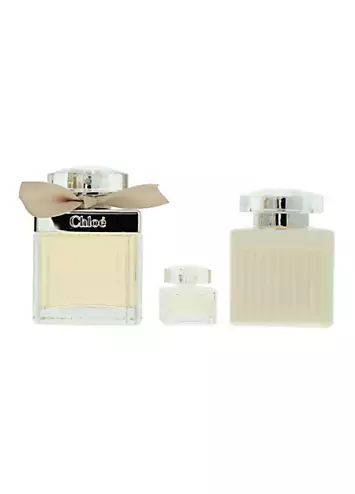 Chloe 3 Piece Set - Eau De Parfum 75ml & 5ml & Body Lotion 100ml | Kaleidoscope