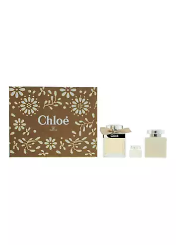 Chloe 3 Piece Set - Eau De Parfum 75ml & 5ml & Body Lotion 100ml | Kaleidoscope