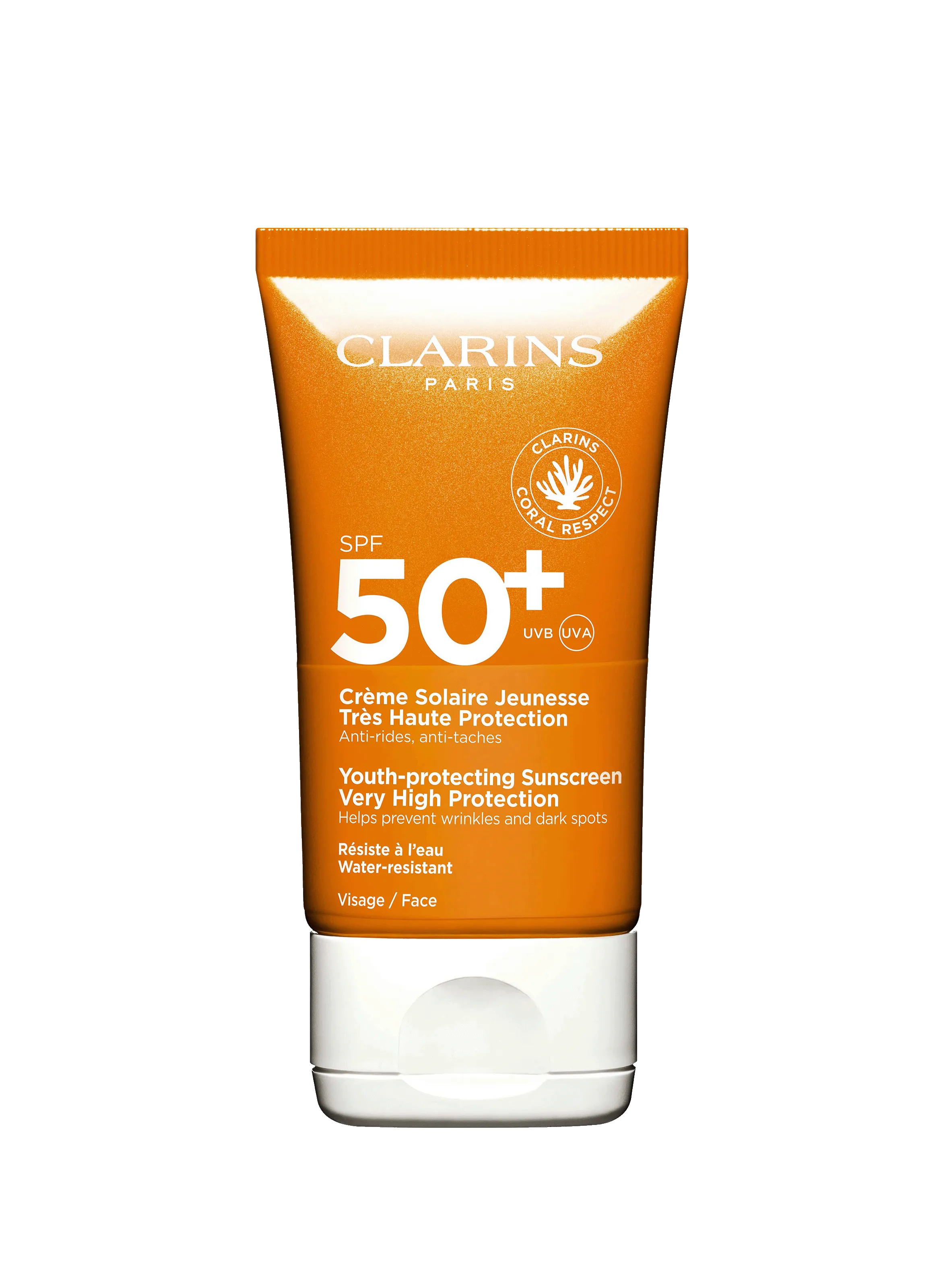 CLARINS  Youth-protecting Sunscreen - Very High Protection - Face - SPF50+