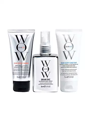 Color Wow Travel Trio - Shampoo, Conditioner & Dreamcoat Spray | Kaleidoscope