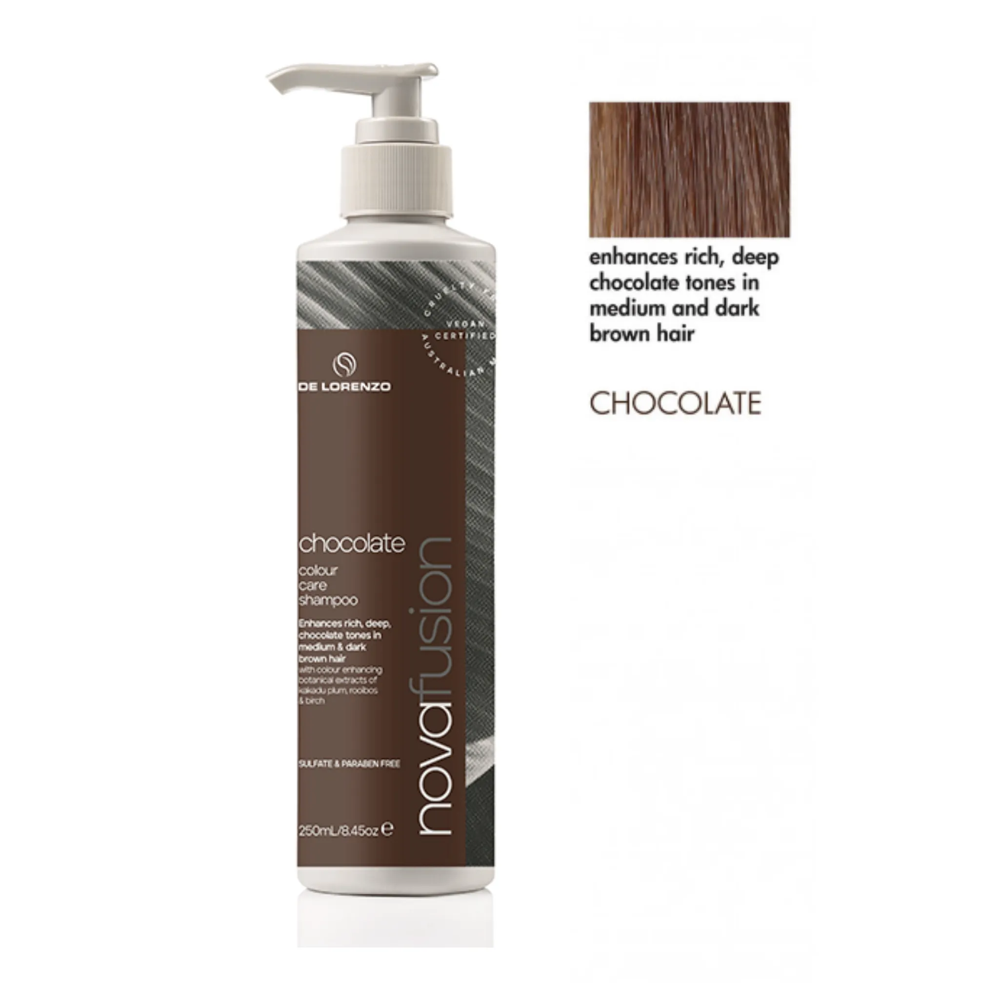 De Lorenzo Novafusion Chocolate shampoo 250m