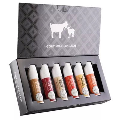 Dionis Goat Milk Skincare Lip Balm, Set of 6