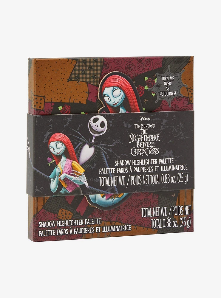 Disney The Nightmare Before Christmas Double-Sided Eyeshadow and Highlighter Palette