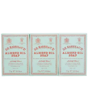 D.R. Harris & Co. Almond Oil Hand Soap - Box of Three3 x 75g