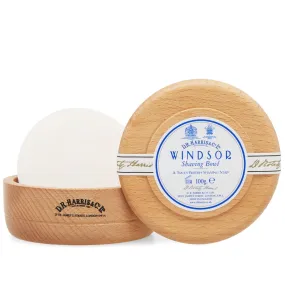 D.R. Harris & Co. Windsor Beech Shaving Soap & Bowl100g