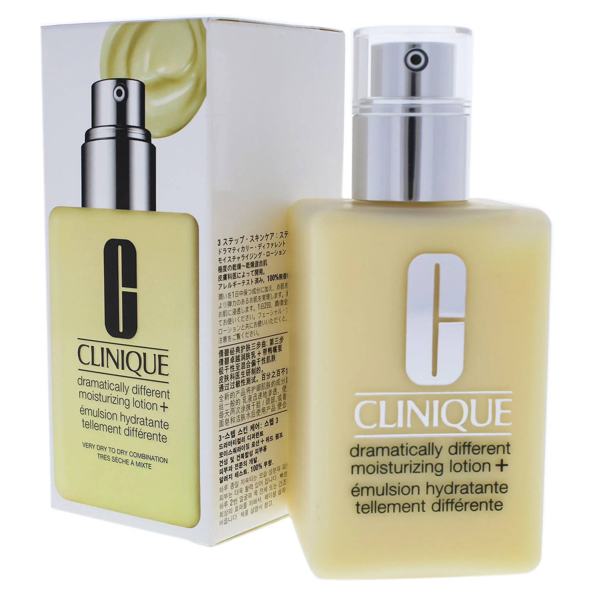 Dramatically Different Moisturizing Lotion Plus - Very Dry To Dry Combination Skin by Clinique for Unisex - 6.7 oz Moisturizer