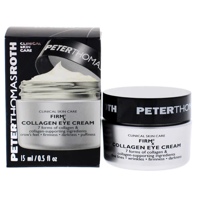 Firmx Collagen Eye Cream by Peter Thomas Roth for Unisex - 0.5 oz Cream