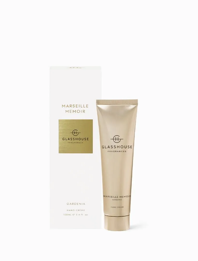 Glasshouse Fragrances Marseille Memoir Hand Cream 100ml