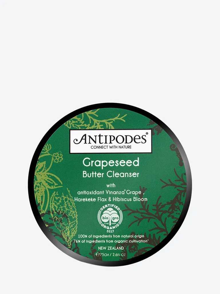 Grapeseed butter cleanser