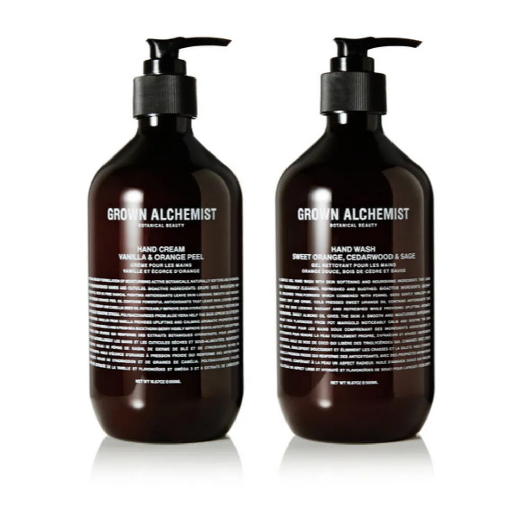 Grown Alchemist     hand wash & hand cream twin set