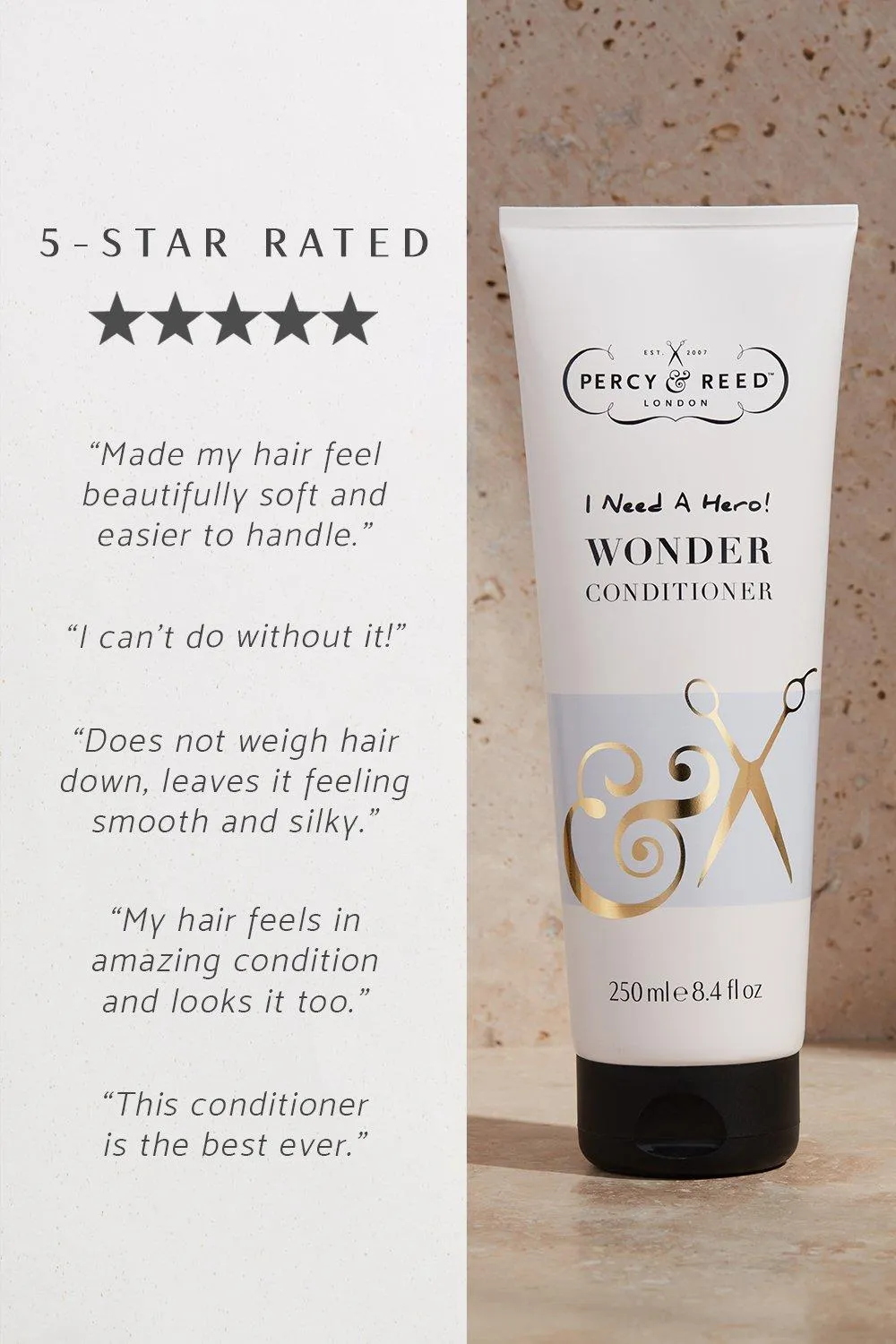 Hair Styling | I Need a Hero! Wonder Conditioner 250ml | Percy and Reed