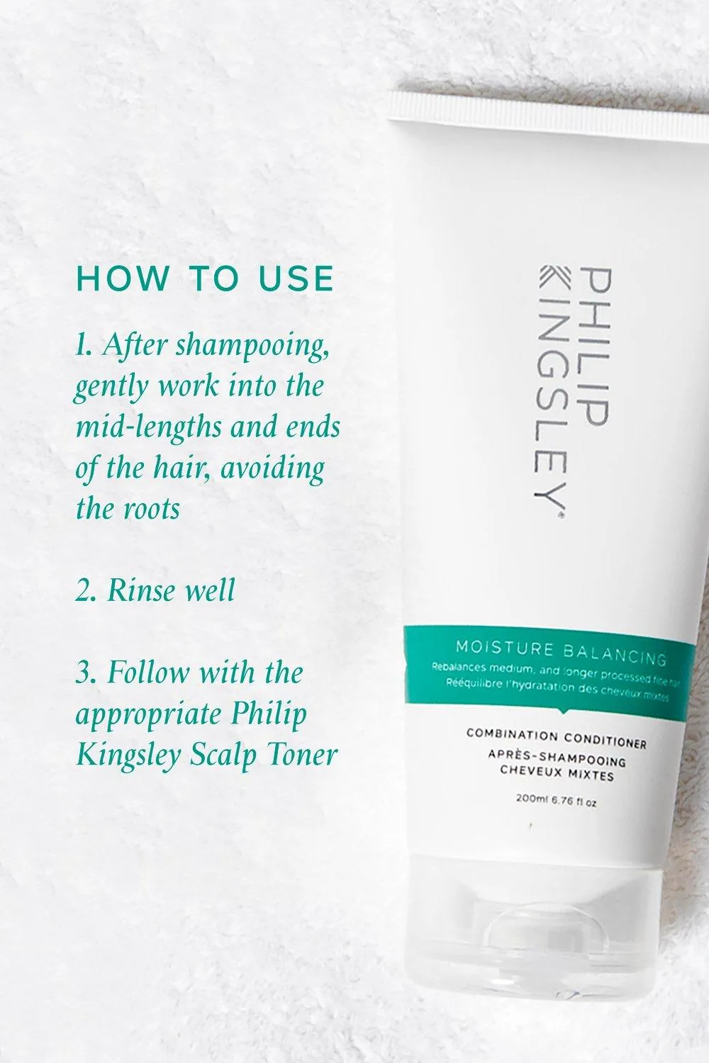 Hair Styling | Moisture Balancing Conditioner | Philip Kingsley