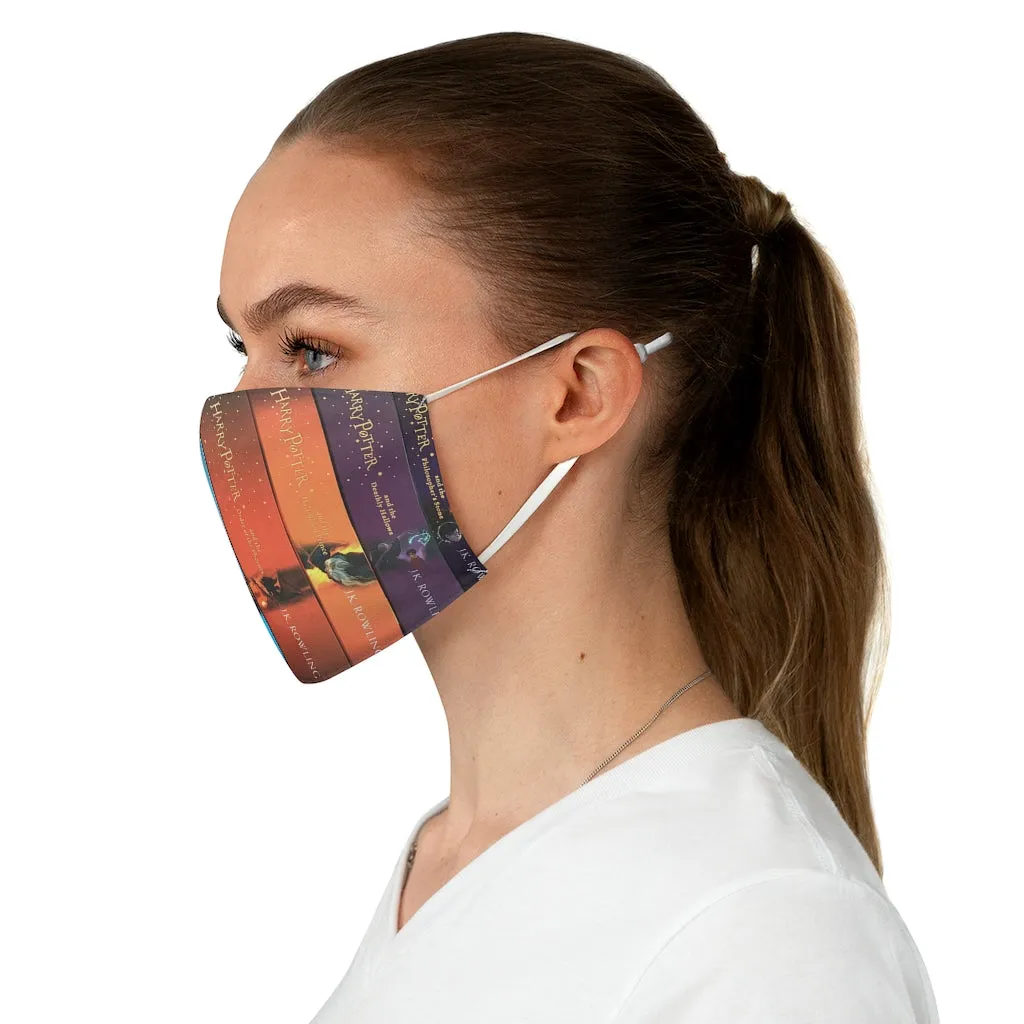 HP Book Spines Fabric Face Mask