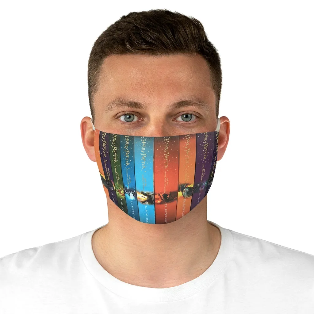 HP Book Spines Fabric Face Mask