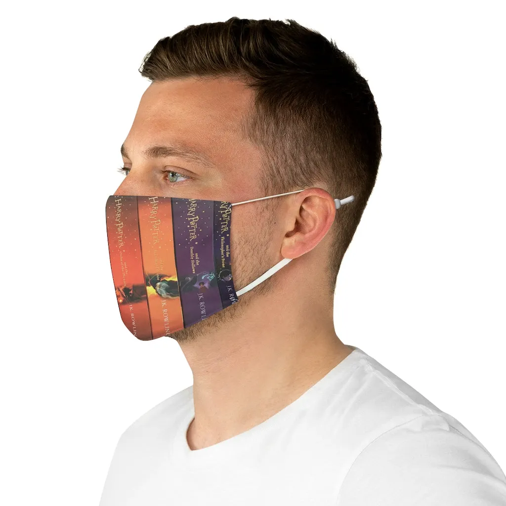 HP Book Spines Fabric Face Mask