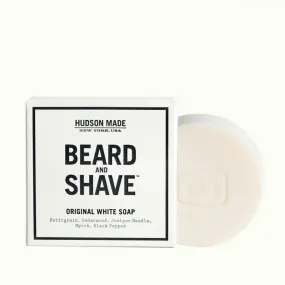 Hudson Made - Original White Beard & Shave Soap