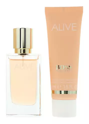 Hugo Boss Alive 2 Piece Gift Set - Eau de Parfum 30ml & Body Lotion 50ml | Kaleidoscope