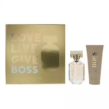 Hugo Boss The Scent For Her 2 Piece Gift Set: Eau De Parfum 50ml - Body Lotion 100ml | Kaleidoscope