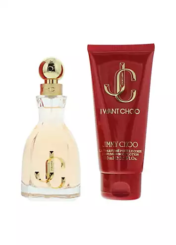 Jimmy Choo I Want Choo 2 Piece Set - Eau De Parfum 60ml & Body Lotion 100ml | Kaleidoscope