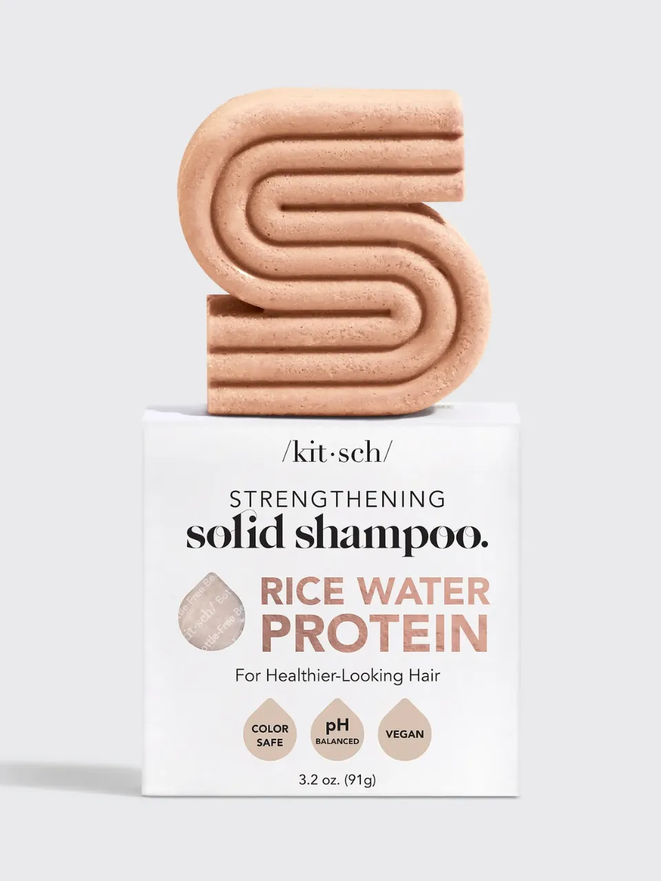 KITSCH Rice Water Protein Shampoo Bar