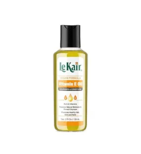 Le Kair Vitamin E Oil Hair & Body Oil - Vegan Formula 3.4oz