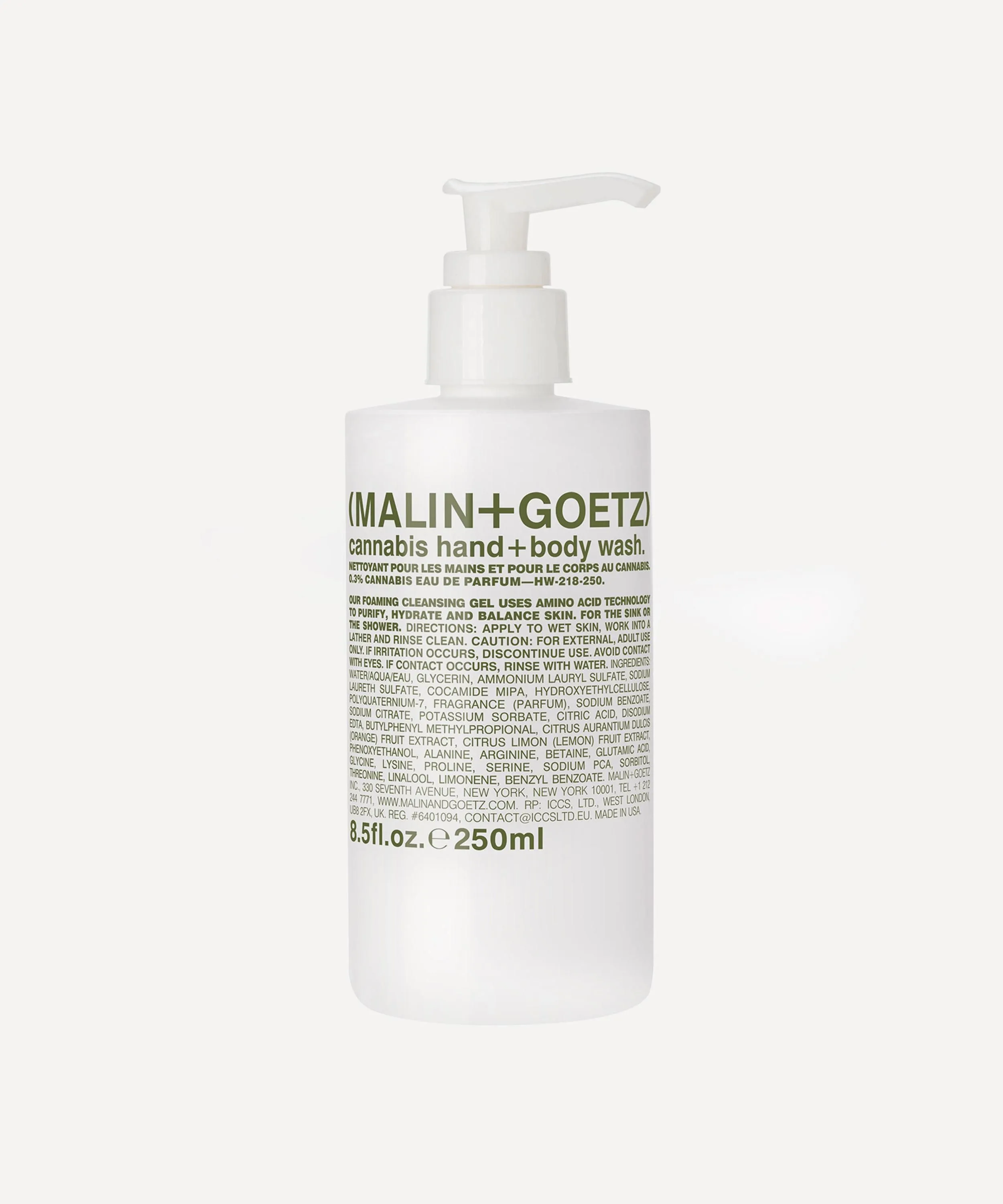 (MALIN+GOETZ) Cannabis Hand and Body Wash 250ml