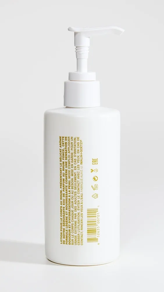 MALIN+GOETZ   Rum body lotion, 8.5oz. 