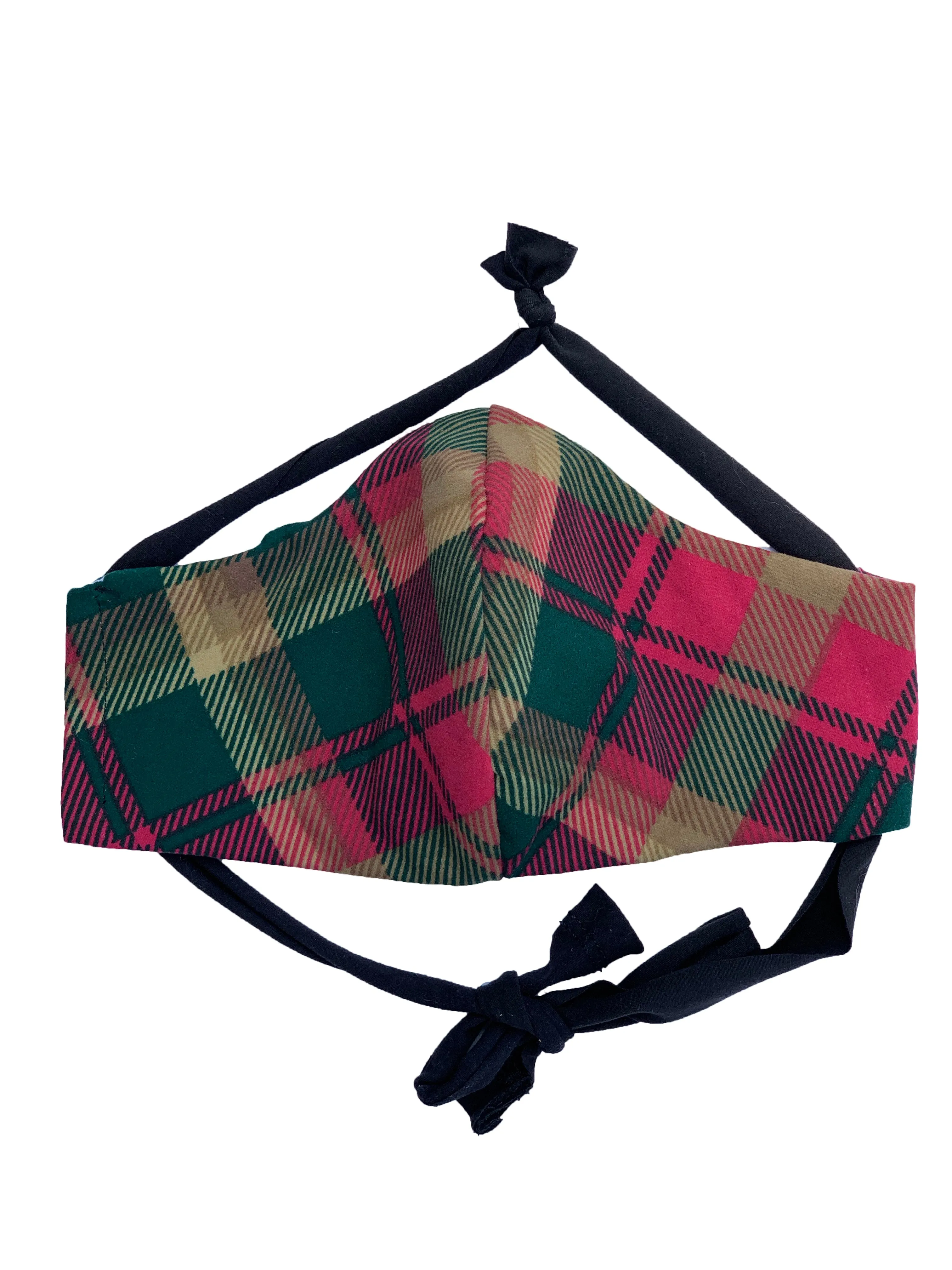 Maple Leaf Tartan Face Mask