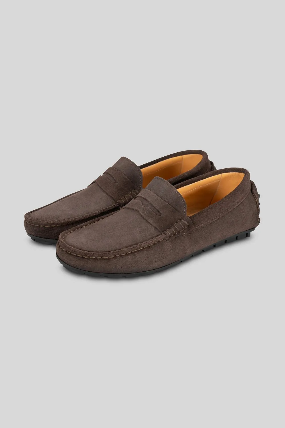 moccasin mask brown