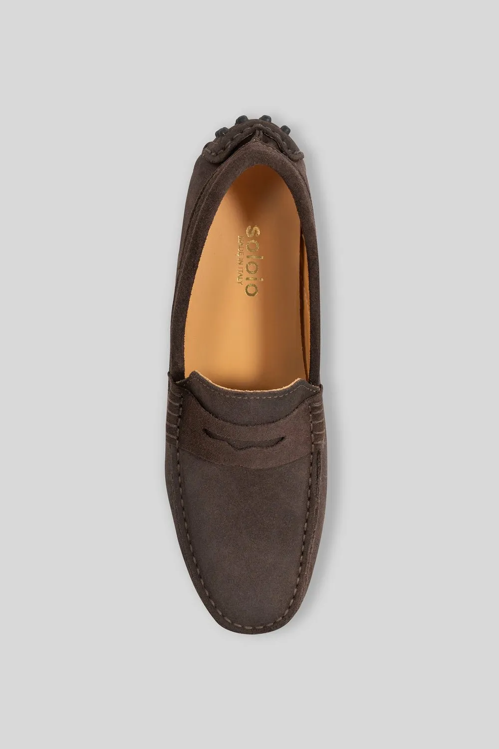 moccasin mask brown