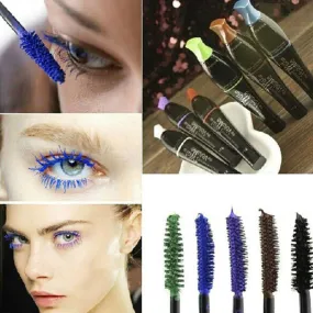 Multi-Color Cosmetics Long Fiber Curl Mascara Eyelash Extension Grower Makeup  SM6