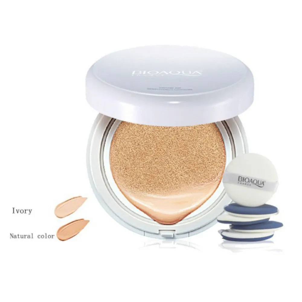 Natural Sunscreen Concealer Moisturizing Foundation Makeup Bare Air Cushion BB Cream 15g Whitening SM6