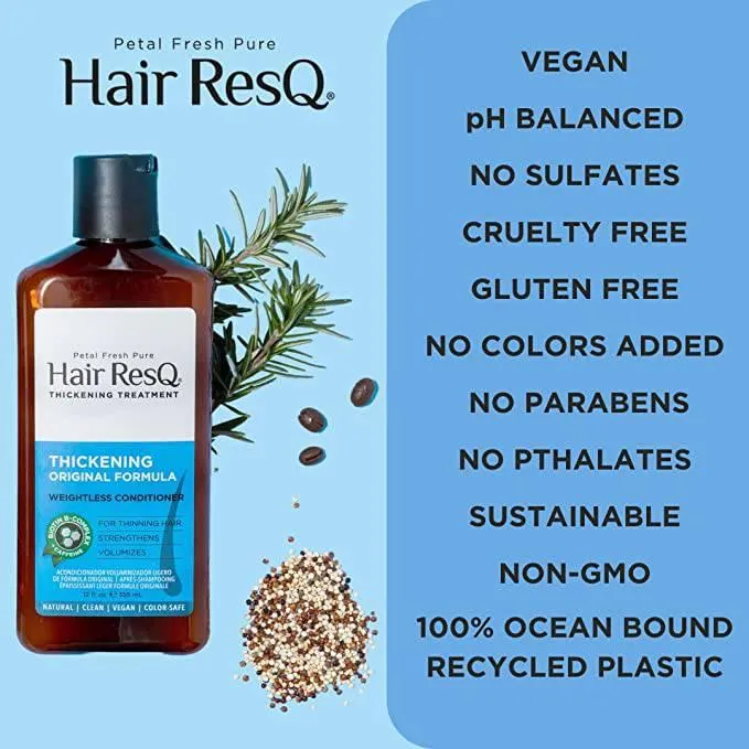 Petal Fresh Hair Rescue Normal Hair Shampoo, 12oz