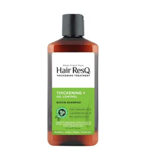 Petal Fresh Hair Resq Oil Control Natural Thickening Shampoo For Noticeably Thinning Hair 12Oz