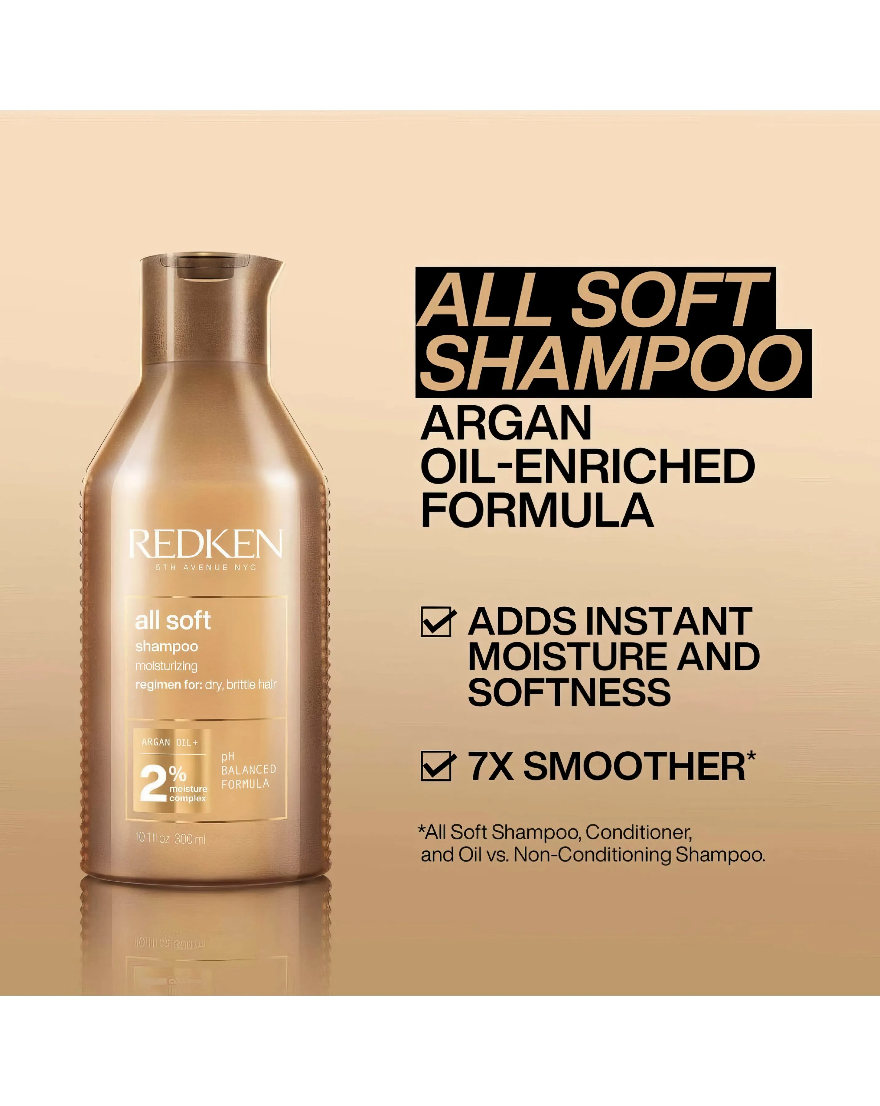 Redken All Soft Shampoo + Conditioner Duo | Simply Be