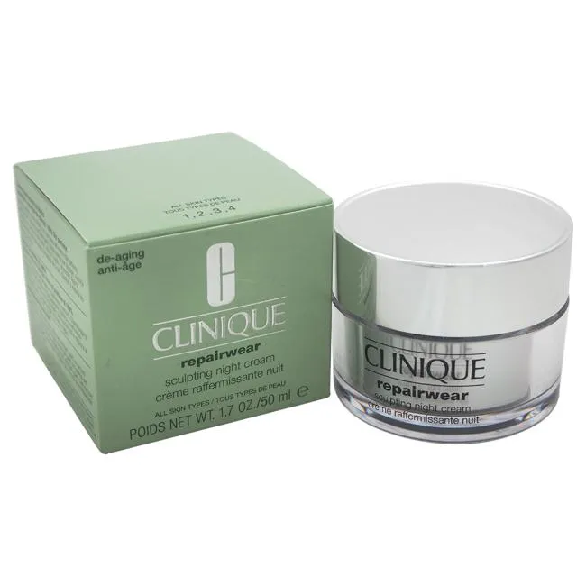 Repairwear Sculpting Night Cream by Clinique for Women - 1.7 oz Cream