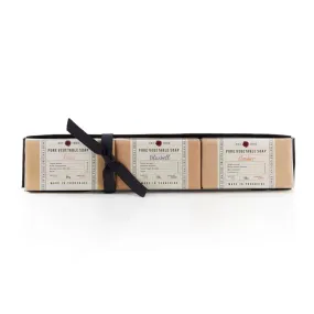 Rose, Bluebell & Amber Soap Gift Trio 3 x 85g